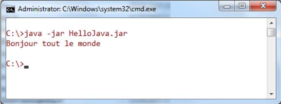 Thực thi jar file dưới dạng command-line: Nếu Project của bạn ở cơ