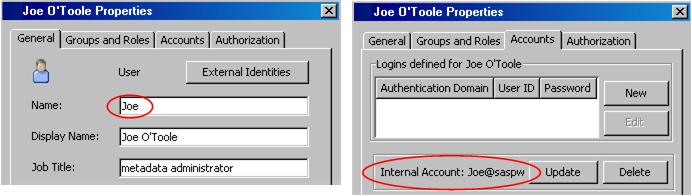Authentication Mechanisms 4 SAS Internal Authentication 151 Limits Use 3 Internal accounts aren t intended for regular users (they are intended for only metadata administrators and some service
