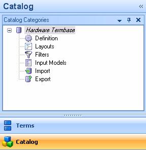 The SDL MultiTerm User Interface 3 Entry Pane The sample termbase that you just opened contains hardware-related terms in the following languages: German, English, French, Spanish, Portuguese,