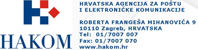 HAKOM Thank you for your attention!