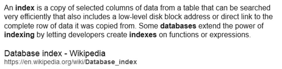 [InnoDB, MyISAM, MEMORY], Columns to Index, Storage Type