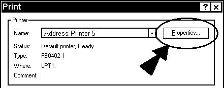 SECTION 3 OPERATING THE PRINTER To start printing, click File, then Print. The Print window opens. To print the job, click OK.