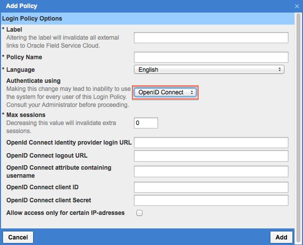 accounts. A user with a Google account can create their Client ID for authentication in Oracle Field Service Cloud.