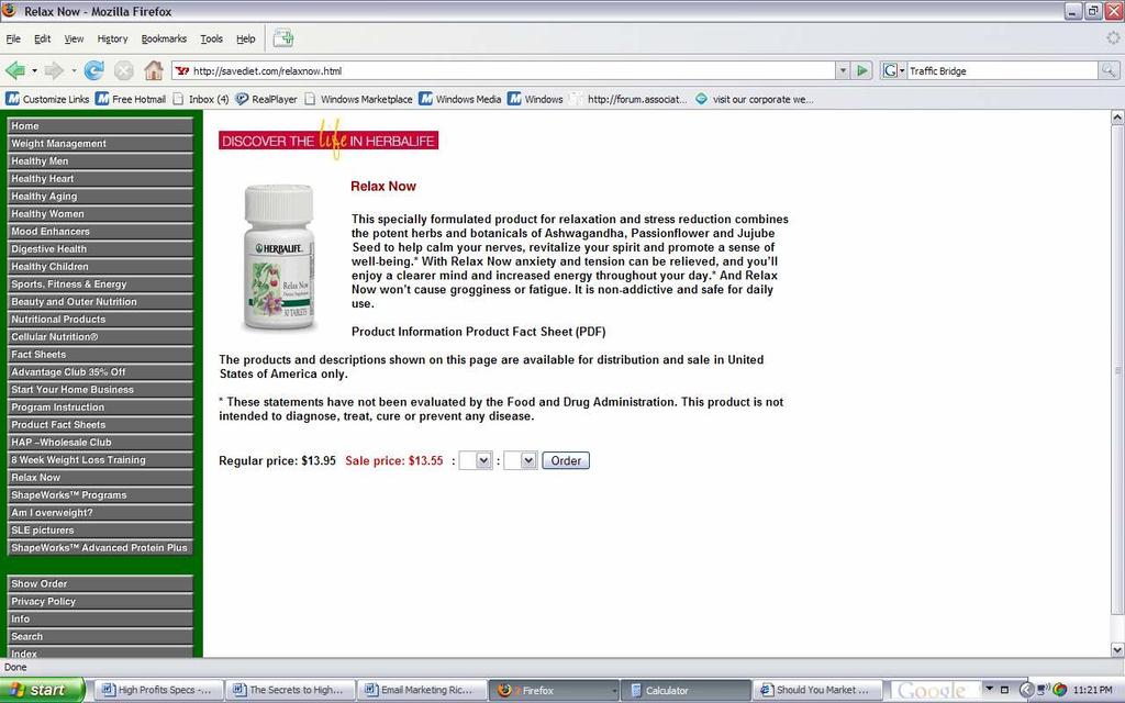 This screenshot was taken from Templates.arcsin.se, a site offering free website templates.