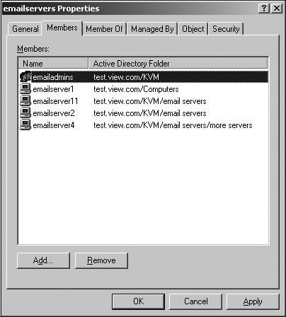If a group is found containing the user and the appliance name, the user is given access to the appliance or attached target devices, depending on the group contents, when using Query Mode