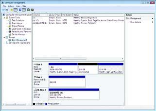 Step 5: Xpress Recovery2 will save the backup file to the unallocated space (black stripe along the top).