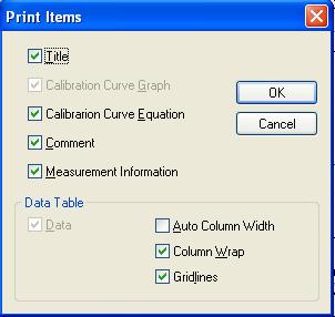 6.1.1.10 [Print Item ] Selects item to print. Figure 6.