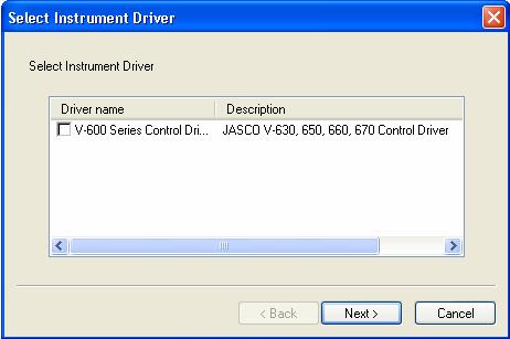Start Administrative Tools, right click on the screen that displays [Instrument] and select [Register Instrument]. Figure 2.