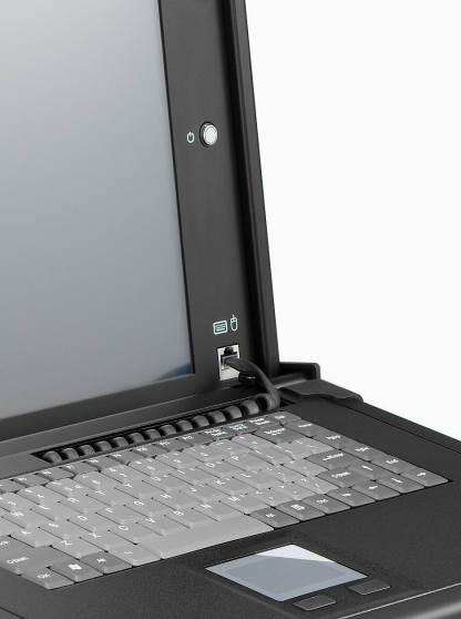 You have the option of leaving the keyboard attached to the chassis or they can be release