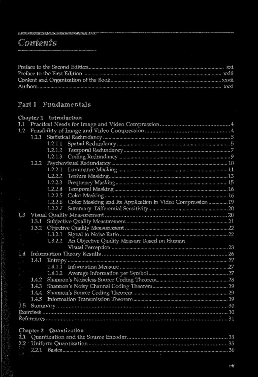 Contents Preface to the Second Edition Preface to the First Edition Content and Organization of the Book Authors xxi xxiii xxvii xxxi Part I Fundamentals Chapter 1 Introduction 1.
