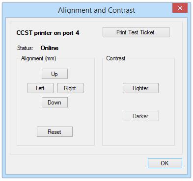A L I G N M E N T A N D C O N T R A ST Note: This section covers periodic maintenance of your CCST printer. You can skip this section when using EvolviPrint for the first time.