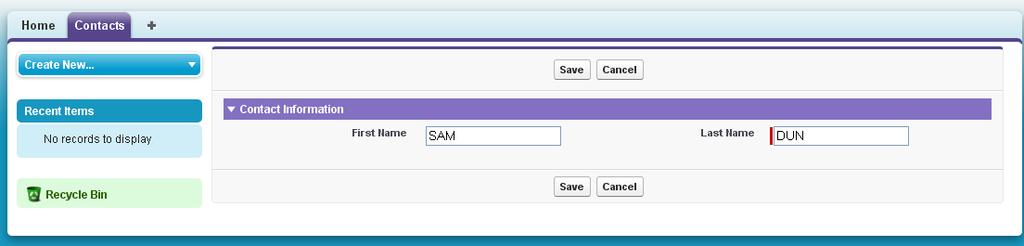 If an error occurs during the search for duplicate records, then a user should be able to save the new record or cancel the save.