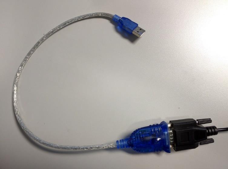 Locate the Cables to Go serial to USB adapter; Model: 26886; UPC-A: