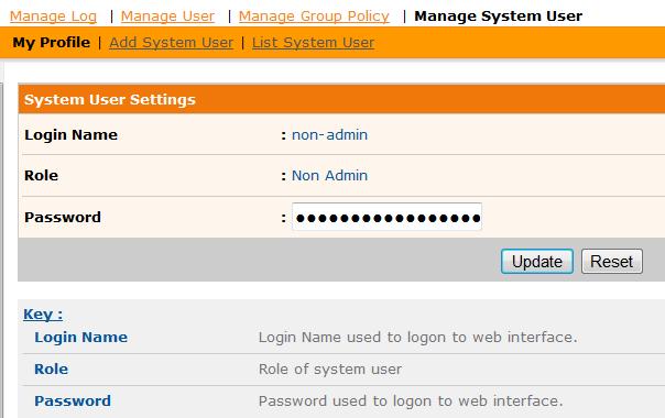 2 Manage System User This chapter describes how you can use different function under the [Manage System User] menu to manage the system users within SmartCLOUD EPS Server.