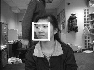 6 Alex Po Leung and Shaogang Gong Fig. 1. Experiment 1 - Tracking a non-frontal female face in real-time.