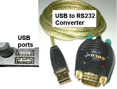 34 Appendix B - USB to RS232 Converter If your computer is not equipped with an RS232 connector, use a USB port on the computer and the USB to RS232 cable in order to communicate with the CORD-XL.