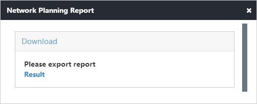 Click Result after report generation is complete, as shown in Figure 23.