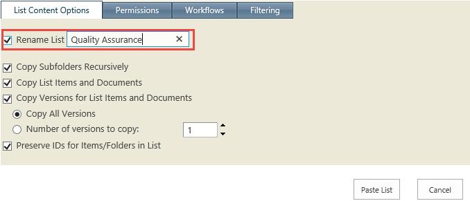 In the Permissions Tab, select all three of the check
