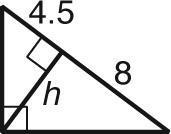34. What is the value of n? F 39 H 63 G 54 J 90 35. What is the value of h? A 6 C 10 B 7.5 D 12.5 36. The measures of the interior angles of a polygon total 1620. How many sides does the polygon have?