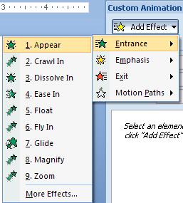 Appear and Disappear Advanced PowerPoint Skills 15 Appear and Disappear is an interesting feature
