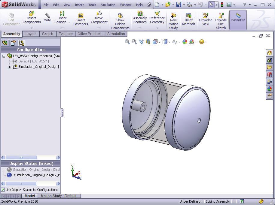 A Simulation tab is added to the CommandManager and a Simulation button