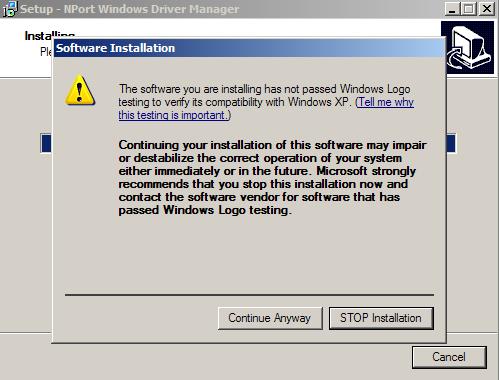Software Installation/Configuration 3. Click Next to install the program s shortcuts in the appropriate Start Menu folder. 4. Click Next to proceed with the installation.