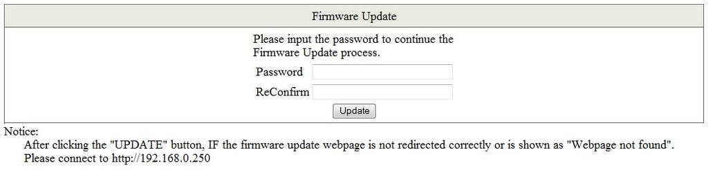Updating Firmware 1.