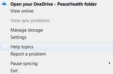 Access OneDrive through your local file system You can also access your OneDrive via your local file system after going through the sync process. You only need to do this once, per device.
