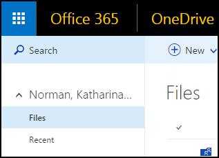 Performing a Search OneDrive for Business gives users the option to search for a file or folder as well as the content within Microsoft Office documents. 1.