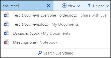 Create the file as you would normally. Renaming a File or Folder Files and folders located on your OneDrive for Business can be renamed at any time. 1.
