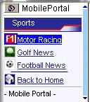 Sample Portal Features Tour Footer property: menudriven.defaultfooter Location: portals.