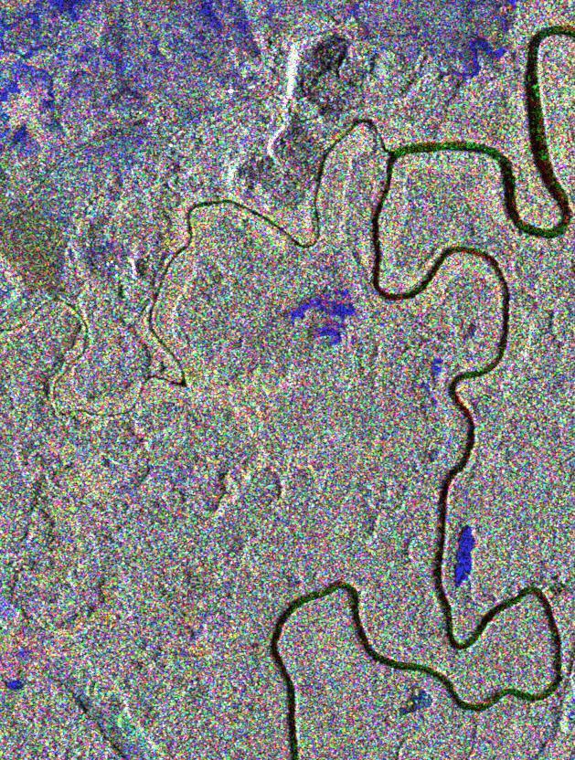 ERS - 3 dates average image SAR for Forest