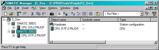 4.2 HW Config of the SIMATIC F-CPU 4 Configuration 4.