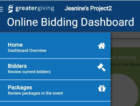 How do I delete bids? 1. From the Project Home, click Online Bidding Dashboard under the Online Bidding header. 2.