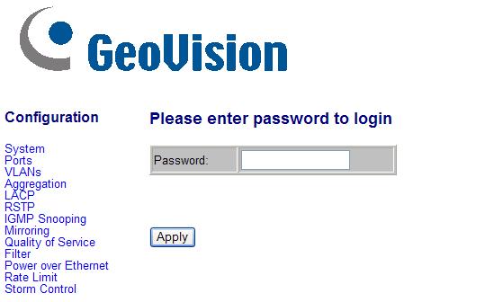 5. User Login This part instructs users how to set up and manage the switch through the web user interface.