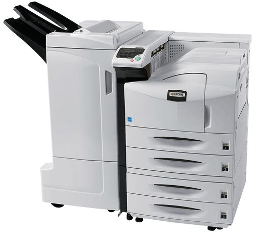 STATE OF NEW YORK FS-9530DN LASER PRINTER Functions: Print Speed: 51 PPM Max Monthly Duty Cycle: 300,000 Pages per Month Resolution: Fast 1200 Mode, 600 x 600 DPI, 300 x 300 DPI (ECO) Standard Paper
