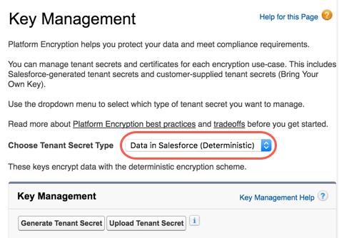 Filter Encrypted Data with Deterministic Encryption (Beta) 6. Enable encryption for each field, specifying the deterministic encryption scheme.