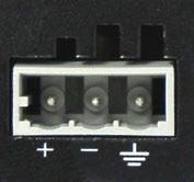 20 Device Description WAGO ETHERNET Accessories 852 4.2 Connectors 4.2.1 Power Supply (PWR) The female connector can easily be connected to the 3-pole male connector located on the top of the ECO switch.