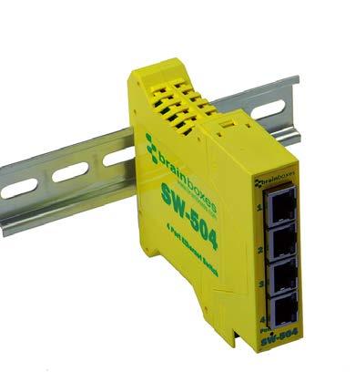 Port Ethernet Switch Galvanically Isolated