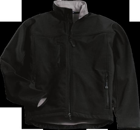 Layer Soft Shell Jacket 96% polyester, 4% spandex, waterproof and