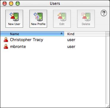 MAC ONLY 1 Open the New Profile screen: a. Open Palm Desktop software.