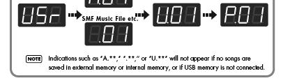 From an EXTERNAL CD DRIVE (Audio CDs, or CDs containing MIDI files) g. The HP-203 can read and play standard MIDI files of both Type O and Type 1. 15.