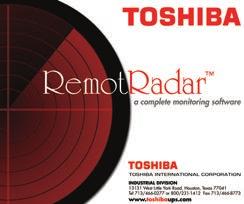 Toshiba RemotEye 4 comes standard with RJ-45 and RS-485 ports to support both Ethernet and