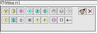 Protégé / OWL / Expression Editor / Synonyms Some symbols are not on the keyboard There are special keys for them, but also synonyms (after SPACE) Symbol Key *? $ = = > <!