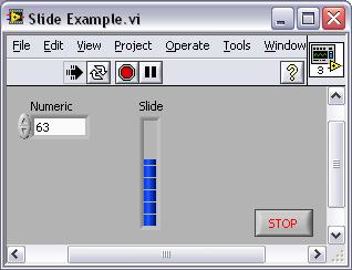 LabVIEW Programs Are Called Virtual Instruments (VIs) Each VI has 2 windows Front Panel User interface (UI) Controls = Inputs Indicators = Outputs Block Diagram (ctrl-e) Graphical code Data travels