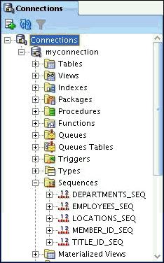 Practice 2-1 (continued) 3) Create sequences to uniquely identify each row in the MEMBER table and the TITLE table.