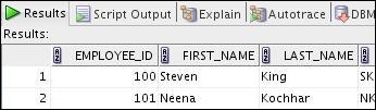 Executing SQL Statements To execute a SQL statement, perform the following