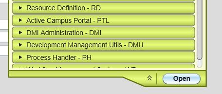 Navigation Panel may be used to select a Colleague form using the Colleague