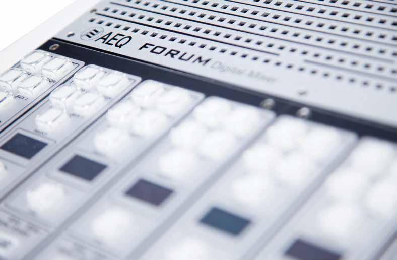 Outstanding Features Compact digital audio mixing console for On-Air broadcast applications. Modular construction aiming at high level of availability and ease of maintenance.