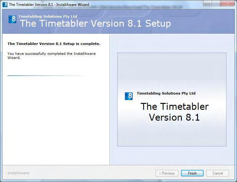 We recommend using Internet Explorer 8 to complete these steps. INSTALLING Open the email The Timetabler V8.1 is now available for Download.